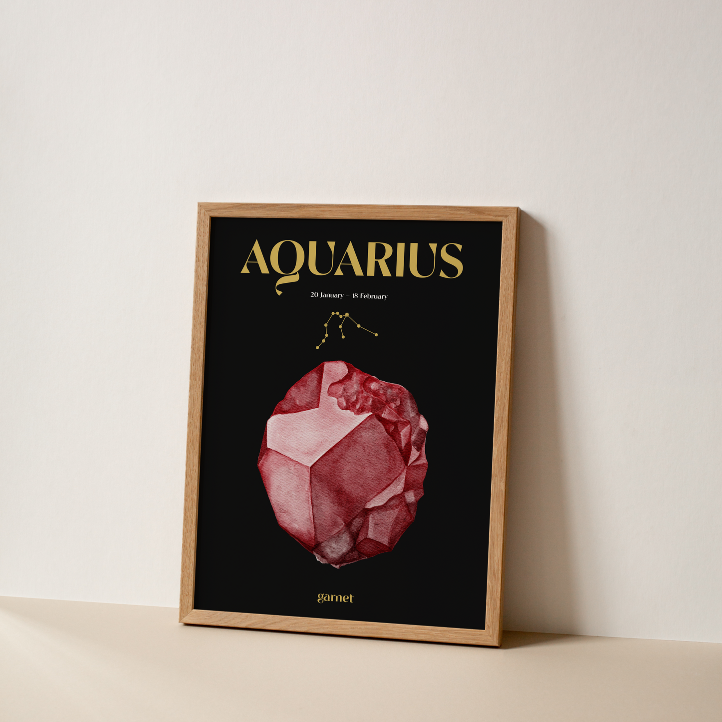 Aquarius Art Poster