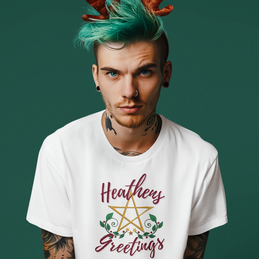 Heathens Greetings Holiday Tee