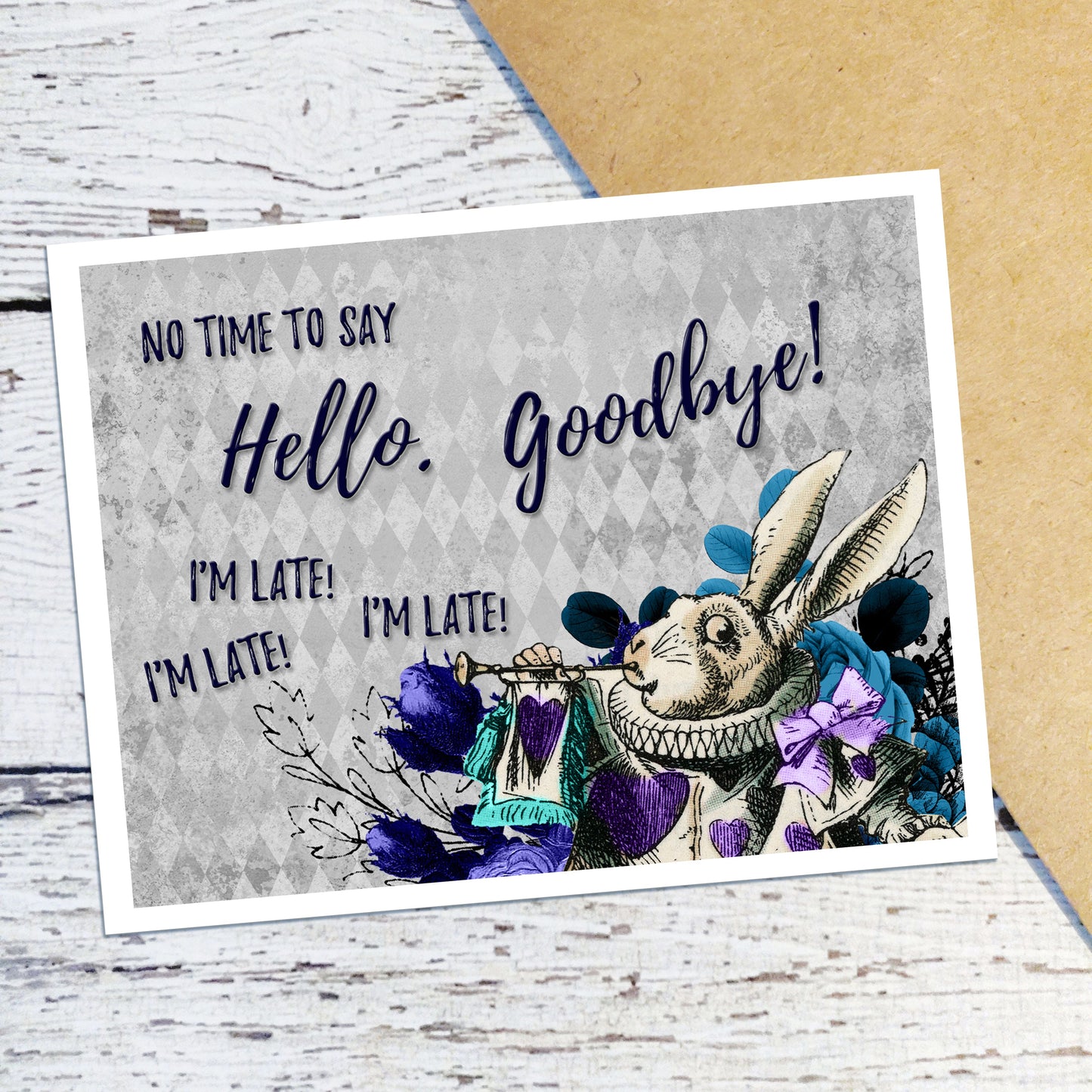 White Rabbit Note Cards