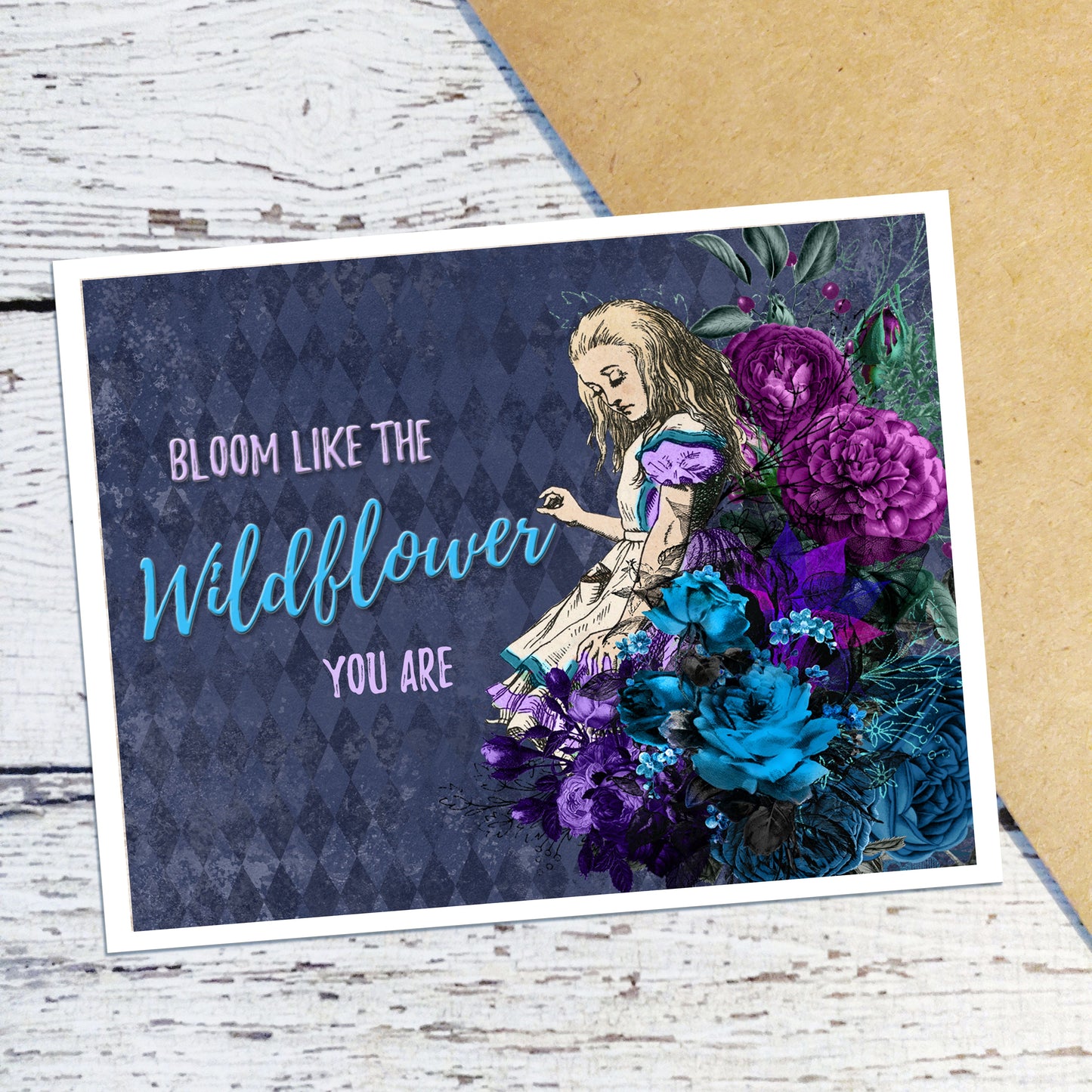 Bloom Alice Note Cards