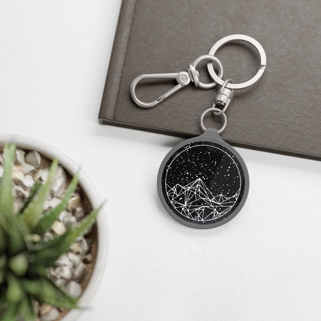 Personalized Star Map Key Chain