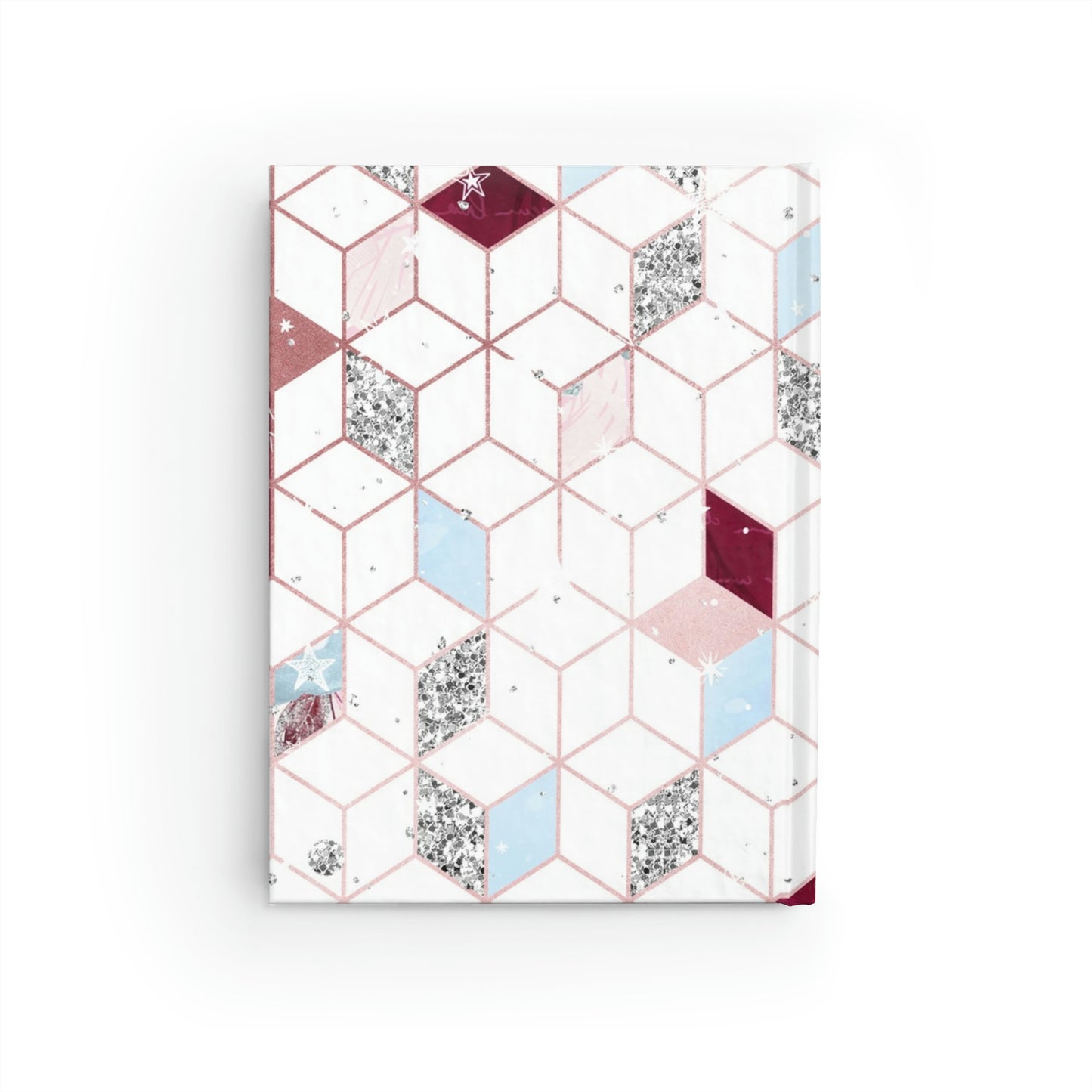 Rose Gold Cube Journal - Blank